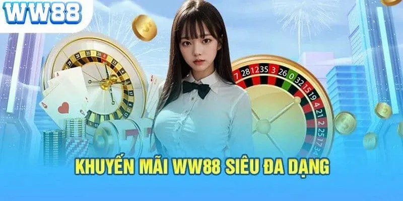 Các ưu đãi tại WW88